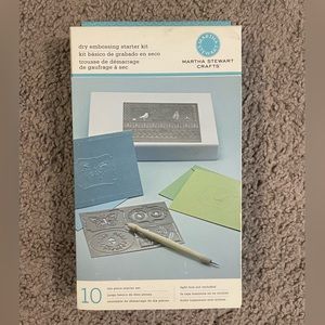 Martha Stewart Crafts - Dry Embossing Starter Kit